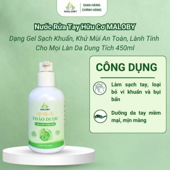 Gel rửa tay Thảo dược Tinh chất Tràm trà