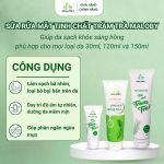 Sữa rửa mặt tinh chất tràm trà Maloby - Sản phẩm dành cho da dầu mụn